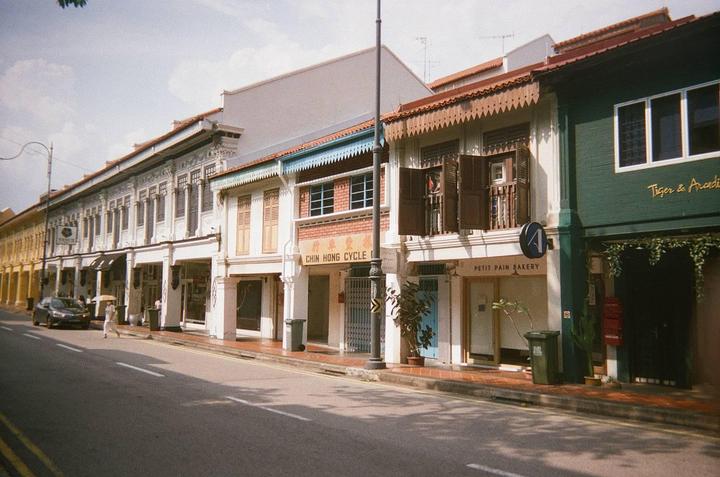Why do pictures from disposable cameras look so much more 'vintage' or 'retro' when compared to an image captured on an SLR?