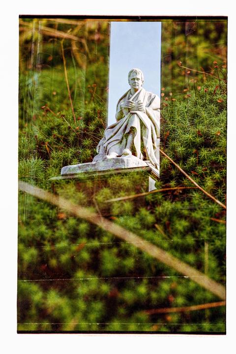 Scottish double exposures [Nikon EM, Kodak Gold 200]