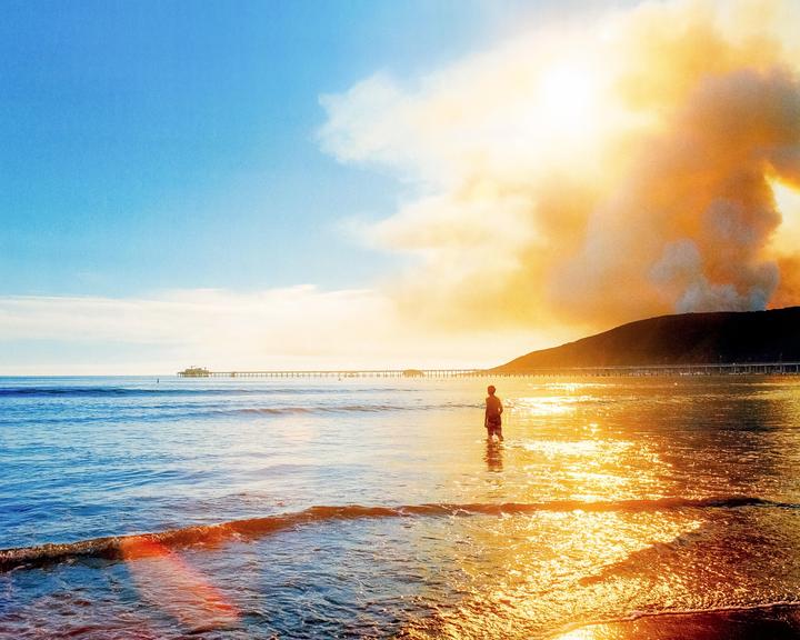 Shot this on Portra 800 back in November 2021 at Avila Beach in San Luis Obispo, CA. The fire dept. was doing a controlled burn just over the hill.