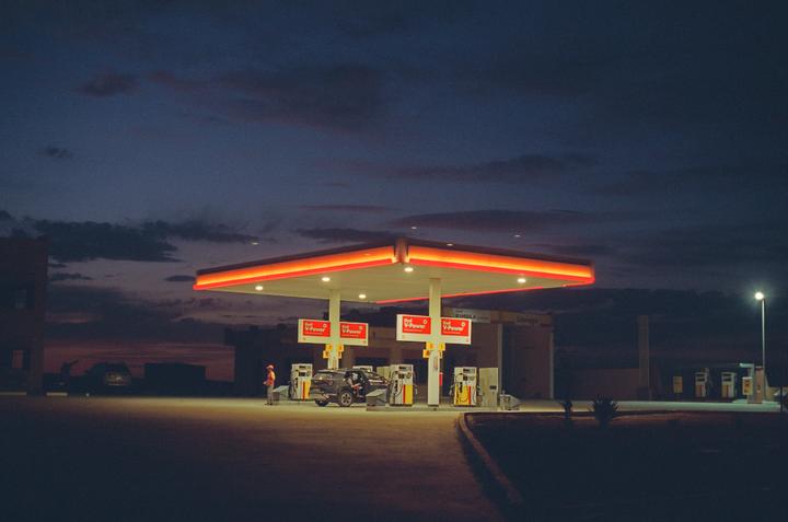 The last gas station | Canon AE1 | 50mm 1.4 | Vision3 250D