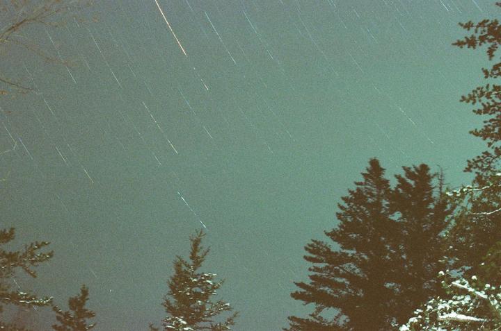 first attempt at star trails, any tips? [nikon f4, portra 400, nikon 1.4g 50mm]