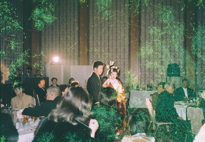 Bought a Nikon AD3 with a roll in it from Akihabara. Discontinued film with crazy artifacts on it.