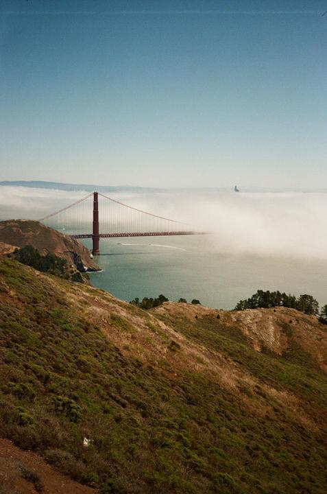 Golden Gate Bridge [ Yashica T4 / Kodak Gold 200 ]
