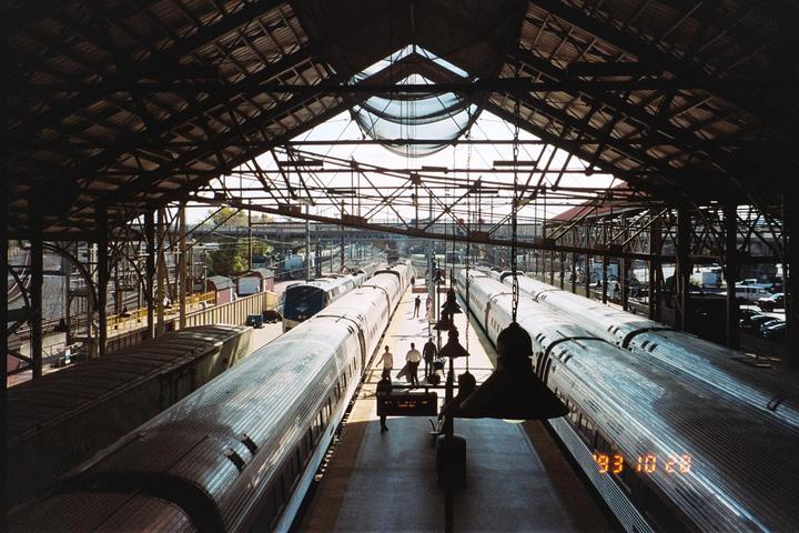 go by train (some cheap p&s, lomo 800)