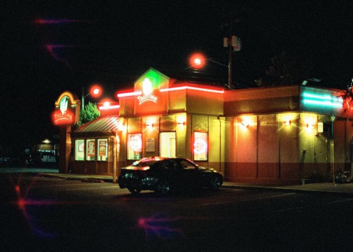 First roll of Cinestill 800T on my new Nikon F3, and I got this crazy static in some of the shots