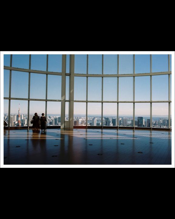 Frames within Frames - Tokyo - Minolta cle -Olympus XA2 - Various Film