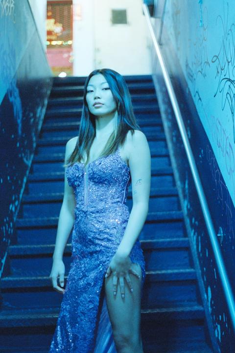 Weird discoloration with Cinestill 800