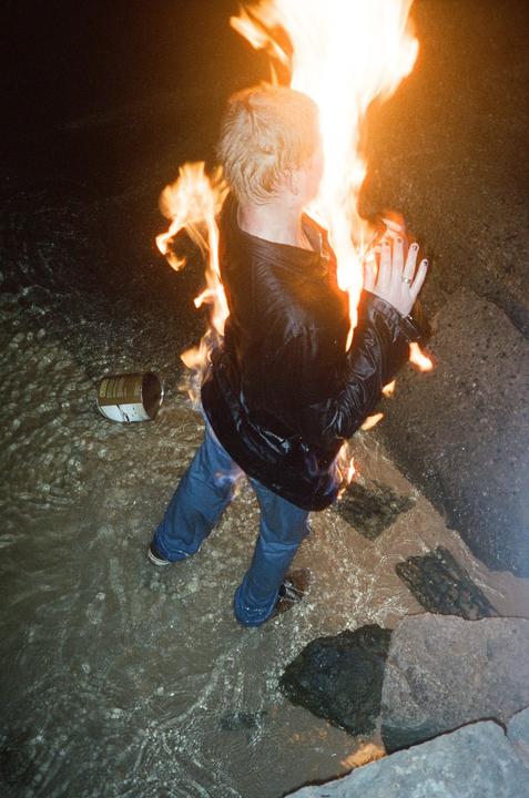 Oh shit. Minolta riva zoom 125, cinestill 800t