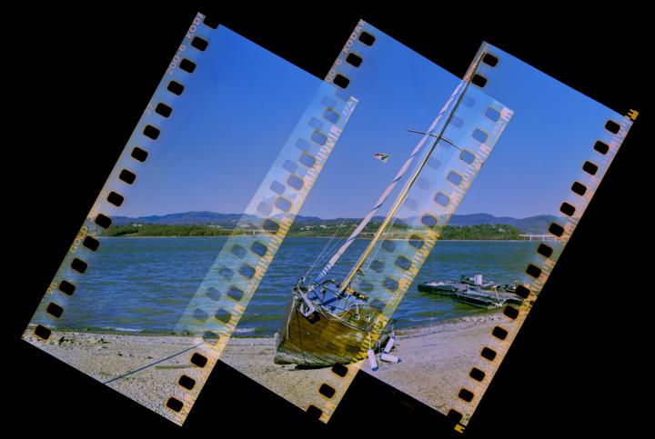 Pentax 6x7 with 35mm film mod, Kodak gold expired in 2003