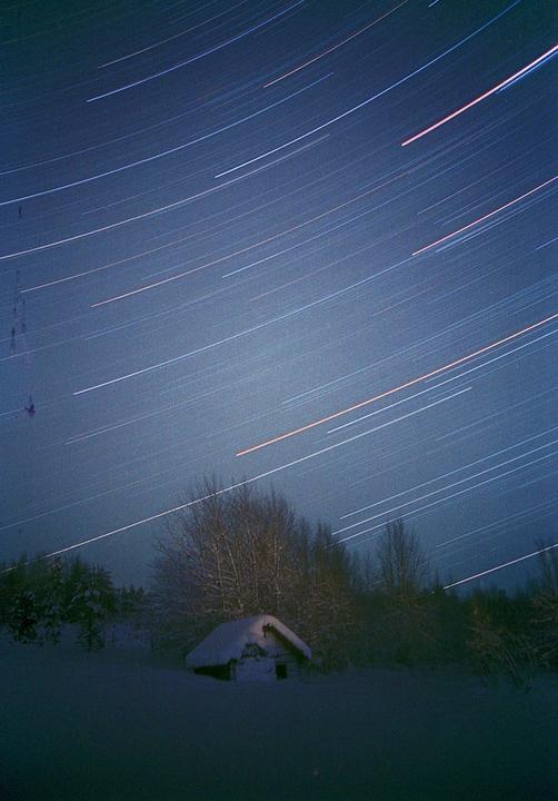 Middle of nowhere in Finnish Lapland // Olympus OM-2 // 28mm // Portra 160