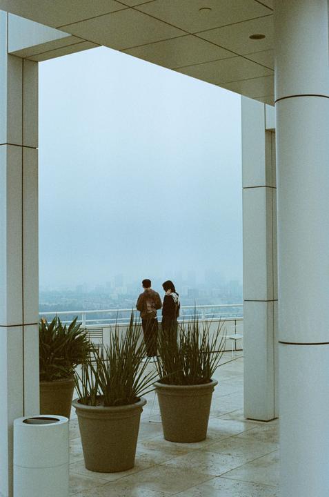 Getty was foggy :(( [F100 / Vision3 500T]