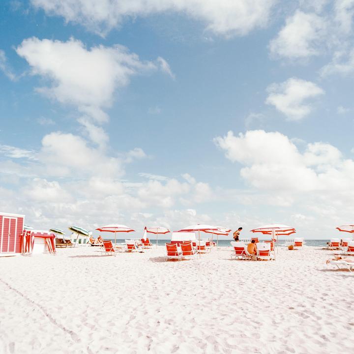 Miami beach on Hasselblad 500 Cm