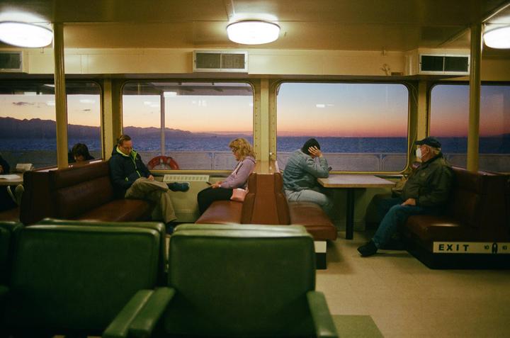 On board the M.V. Coho [Canon AE-1, 28mm, Portra 400]