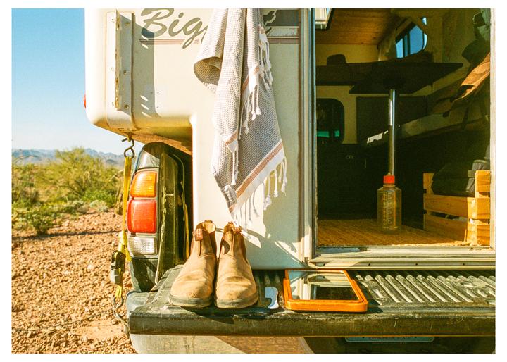 life on the road | minolta CLE + 40mm f2 | portra 800