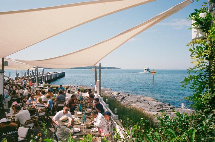 Lunch in Montauk - Canon F1 28mm F2.8 - Porta 400
