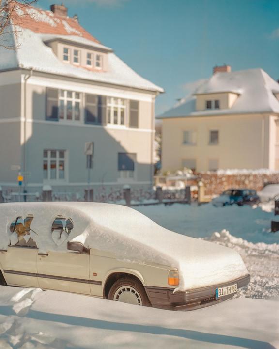 snowy day in germany. pentax 67/105mm 2.4