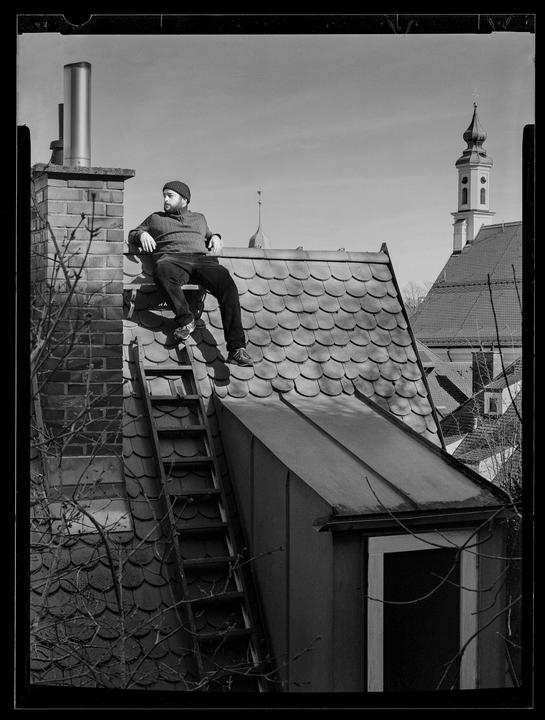 Reciprocity Failure (working title), Dominik, March 2023 [Sinar F2 / Rodenstock Sironar-N 210mm f5.6 / Foma 100 / 510-Pyro]