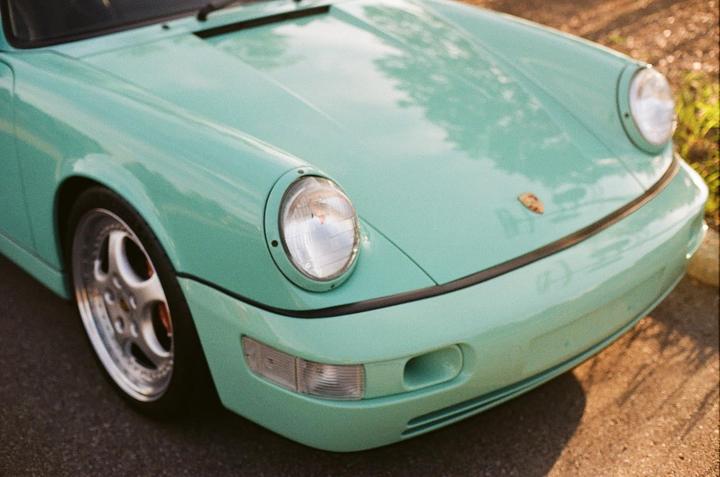 Local cars and coffee, any advice or changes I can make? (FE2 Fuji film 200 iso)