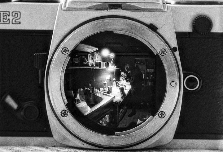 Life Inside A Machine [ Nikon F100 Nikon AF-D 105mm F2.8 Macro / Sigma Fisheye 8mm F3.5 | Fomapan 400 ]