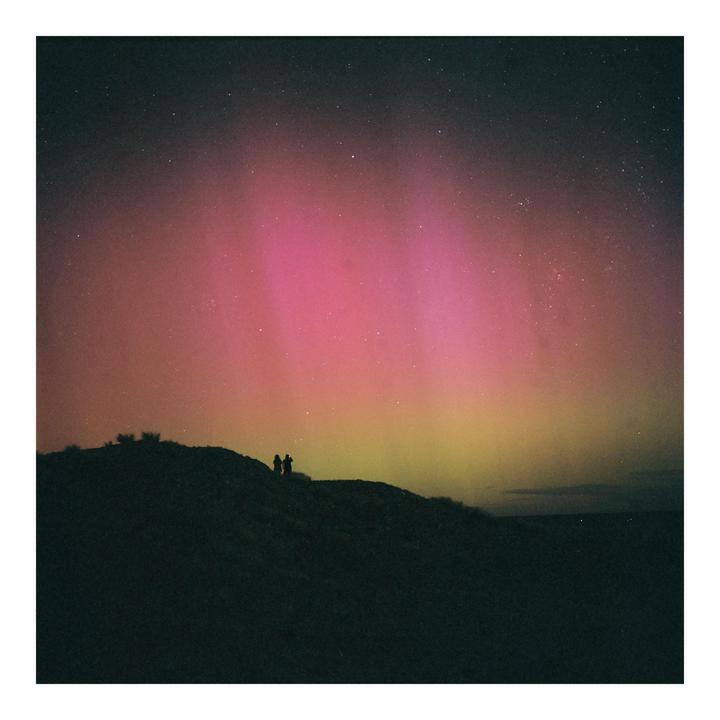 Aurora Australis on film [Hasselblad 500c/m Zeiss 80mm f2.8 on Kodak Portra 800]