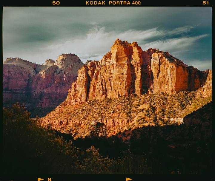 Zion National Park · Mamiya 7ii 80MM · Kodak Portra 400