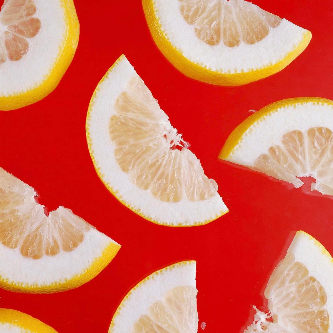 Lemons on Ektachrome with Sinar F, Fujinon 90mm f8 (setup photos at the end)