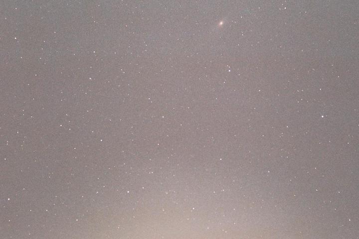 Andromeda Galaxy on Fuji Superia 400