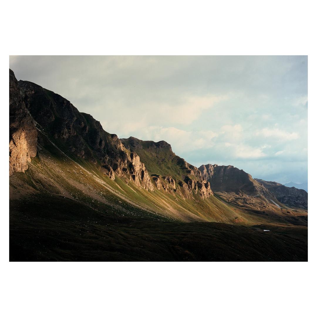 Vallon de Réchy, Swiss Alps, on slide film [Intrepid 4x5 mk5, Provia 100F, various lenses], shot on intrepid camera with fujifilm fujichrome provia 100