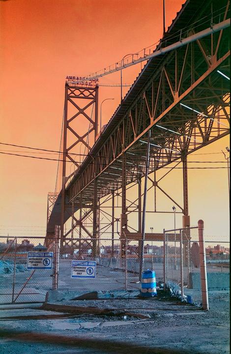 Detroit on Harman Azure Switch. Zeiss Ikon Nettar 6x9cm.
