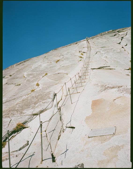 Hiking Half Dome (Fuji GA645 & Portra 400/Gold 200)