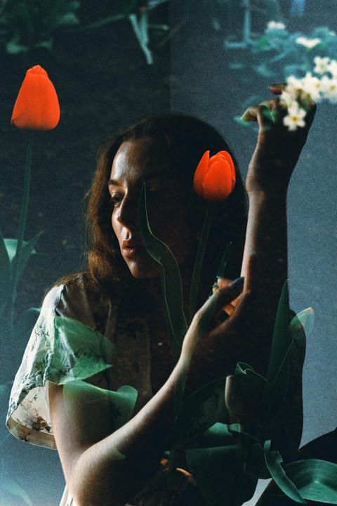 Elegance | double exposure [ Zenit 122, Helios 44m-6, Kodak Ultra Max 400 ]