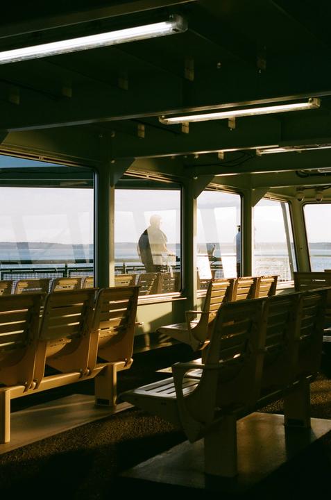Ferry to Bainbridge (Nikon FM2n, 28-70mm f/3.5, Portra 400)