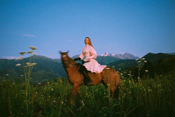 Horse riding at moonlight [Leica MP, 35 Summicron, Portra 800]