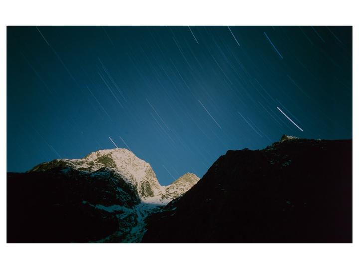 First time doing star trails [Pentax 645, 45mm f/2.8, Ektachrome E100]