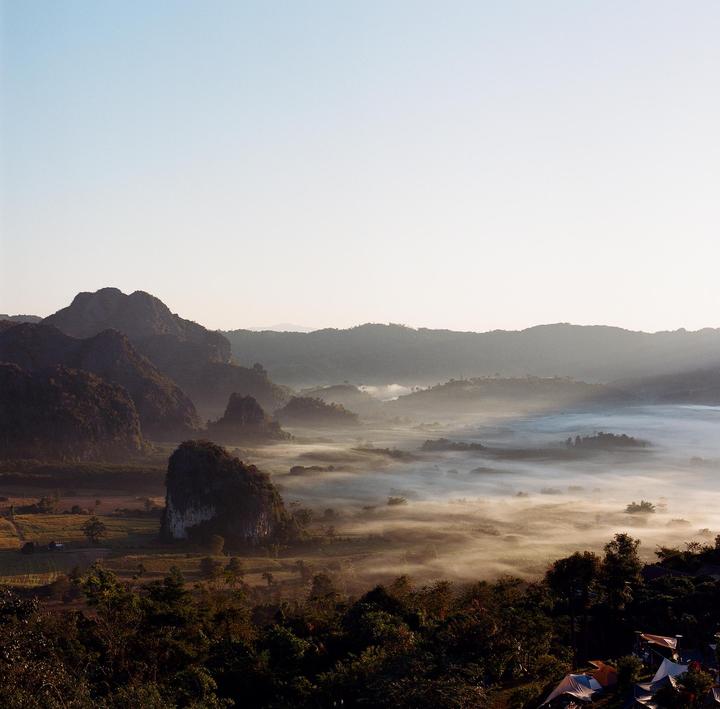 Sea of Fog, Phu Langka, Thailand [Hasselblad 500C/M, Planar 80mm f/2.8, Portra 400]