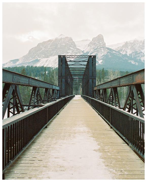 bridge in the mountains [Nikon FE2, Nikkor 50mm f/1.8, Kodak Portra 800]
