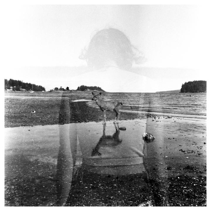 Accidental double exposure // Rolleicord IV + FP4