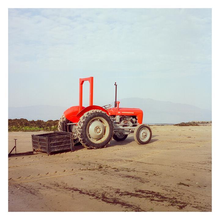 The Red Tractor - Yashica Mat, Yashinon 80mm F3.5, Cinestill 400D
