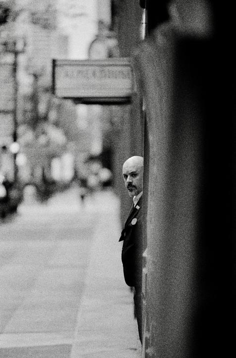 Bruising the Scene / Nikon F4 / Kodak T-Max P3200