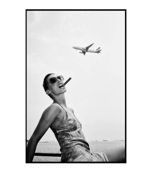 A while ago. Alix with Cigar. Minilux with Acros 100.
