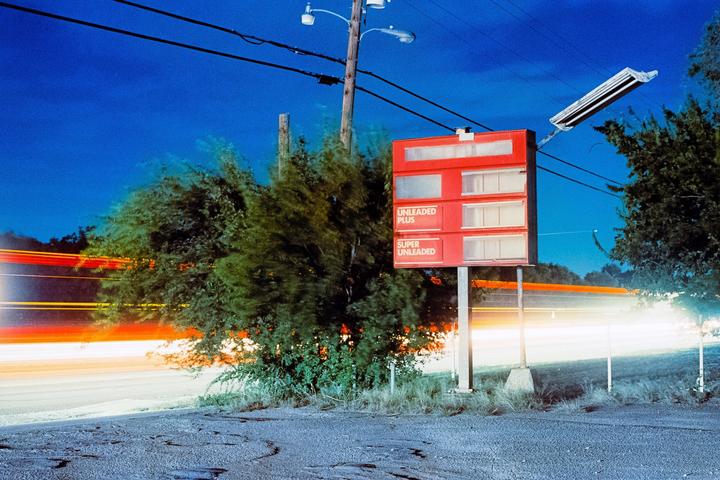 Long exposures on Kodak 5219 Vision3 500t