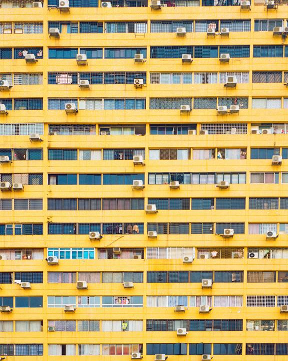 singapore housing complex, Mamiya7+65mm f4, Portra800