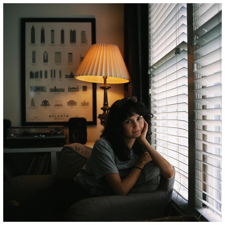 Portrait of my wife. Mat 124g, Portra 400.