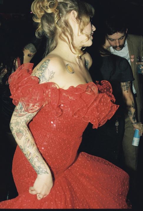 A vintage-themed party. Timeless fun. Canon AE1 50mm 1.8 Cinestill 400D