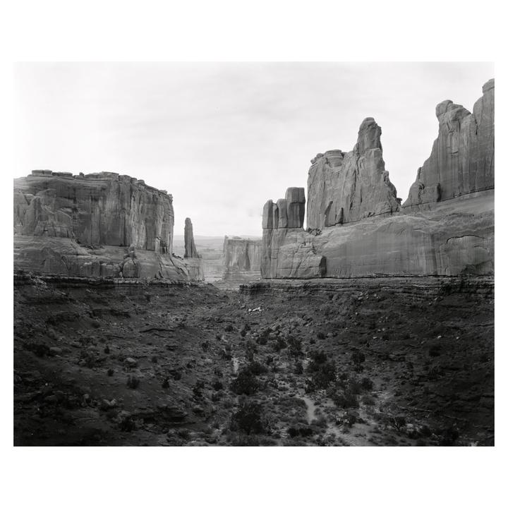 Arches National Park || 8x10 Ilford Ortho+, 1m exposure @f/64