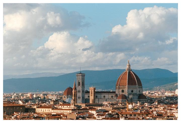 Overlooking Florence. /// Minolta a9, 70-210mm f4, Kodak Portra 400