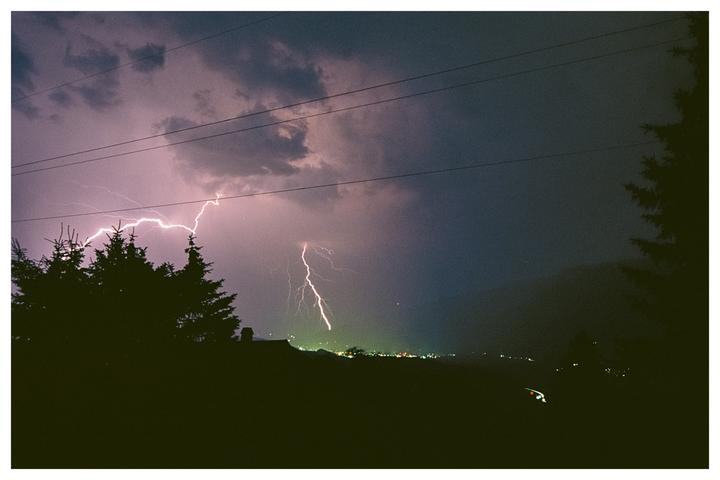 Thunderstorm in the Mountains [Nikon FM3A, Ektar 100]