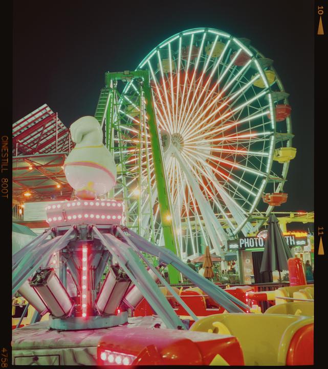 The Carnival · Mamiya 7ii 80MM · Cinestill 800T