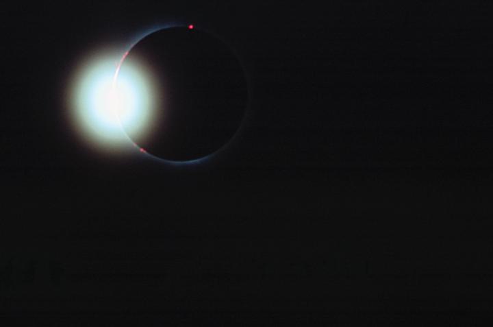 Eclipse on Ektachrome [FM2n, 3M-5A, E100]