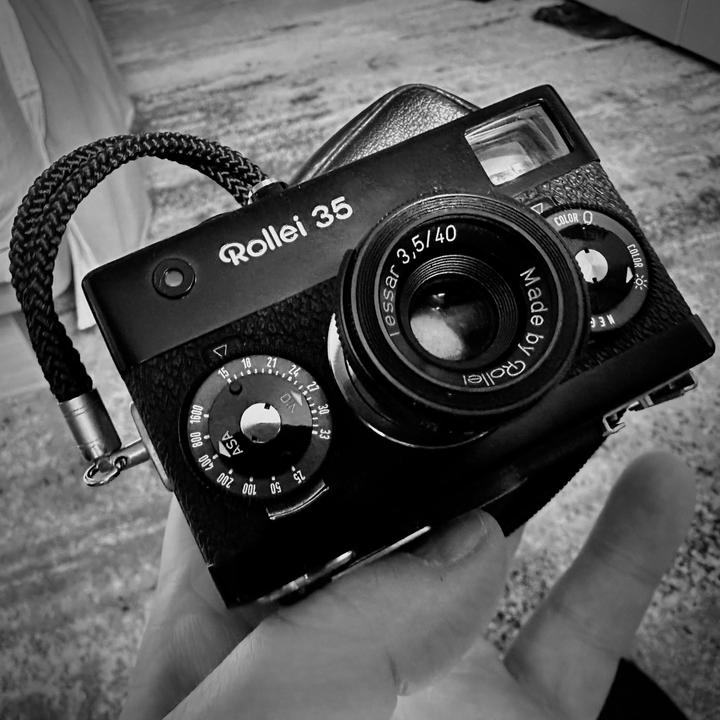 Bought a Rollei 35 while in Japan…